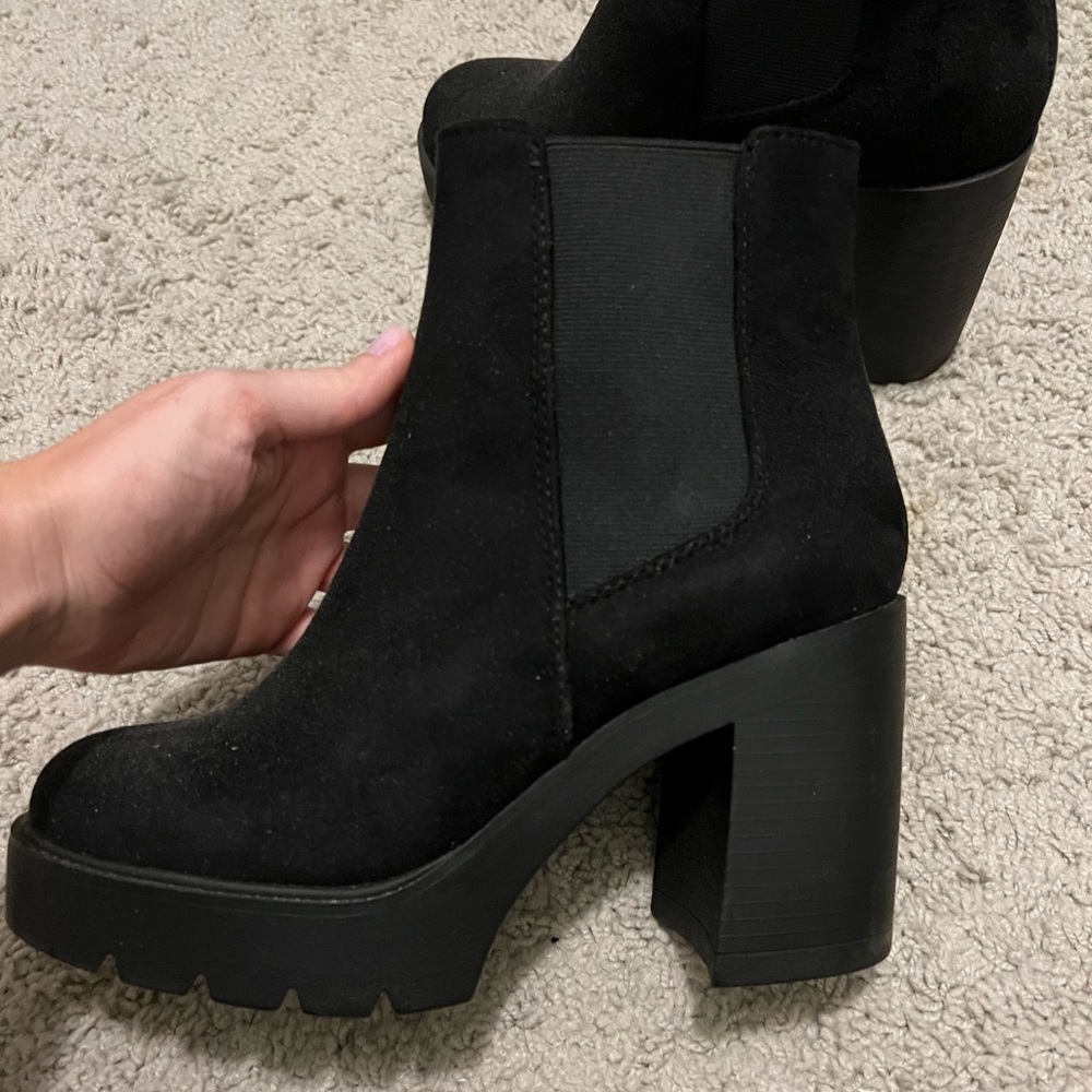 Black boots